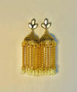 Elegant Gold Jhumka Earrings with Pearl Accents