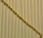 Gold Stainless Steel Paperclip Chain Bracelet