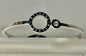 Luxury Stainless Steel Bracelet with Crystal Accent – Inspired Design